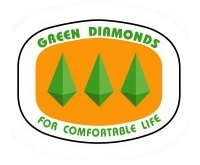 綠鑽石商標